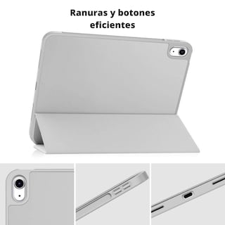 Foto 6 | Funda Para Ipad De 10,9 Pulgadas De 10,9 Pulgadas, Color Gris Con Ranura Para Lápices - Venta Internacional.