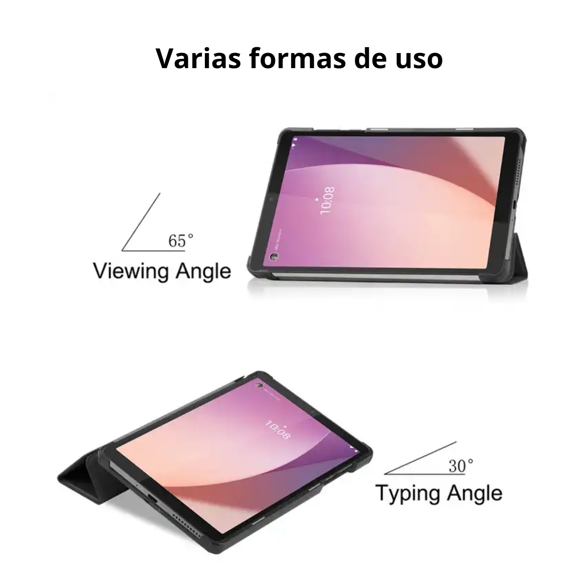 Foto 4 pulgar | Funda Para Tableta Lenovo M8 4th Gen Tb-300, Oro Rosa - Venta Internacional.