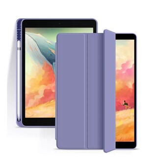 Foto 1 | Funda Smart Cover Para Ipad 10.2 + Con Ranura Para Lápices, Color Lavanda - Venta Internacional.