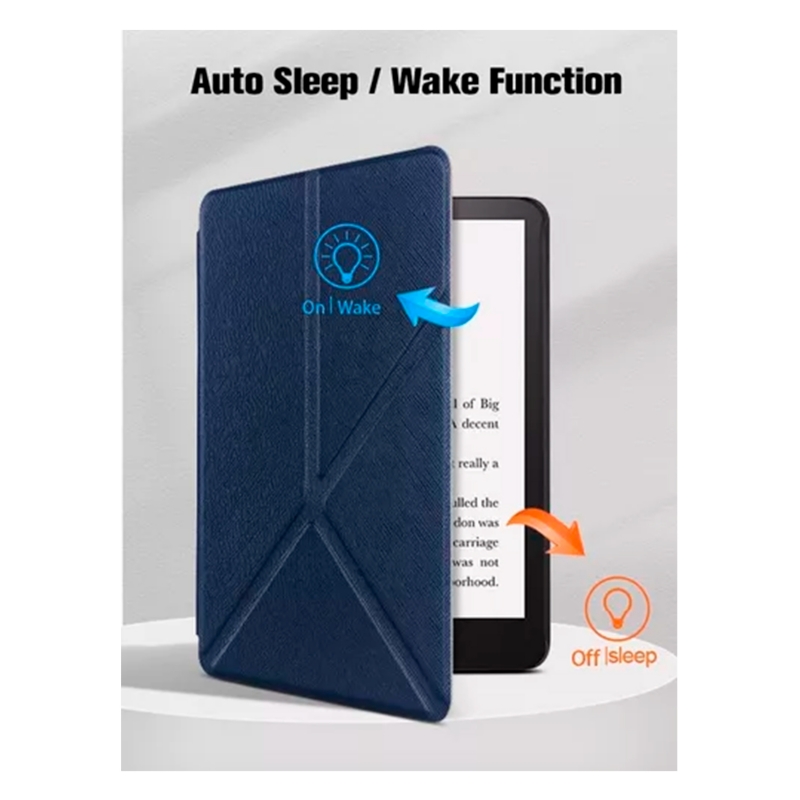 Foto 4 pulgar | Funda Para Kindle Paperwhite 11th Gen 2021, Color Azul Oscuro - Venta Internacional.
