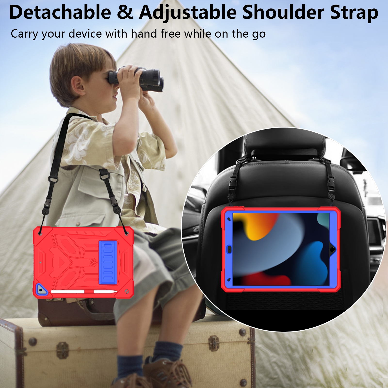Foto 6 pulgar | Funda Protectora Para Tablet Pc Y Silicona Para Ipad 10.2 2019/2020 - Venta Internacional.