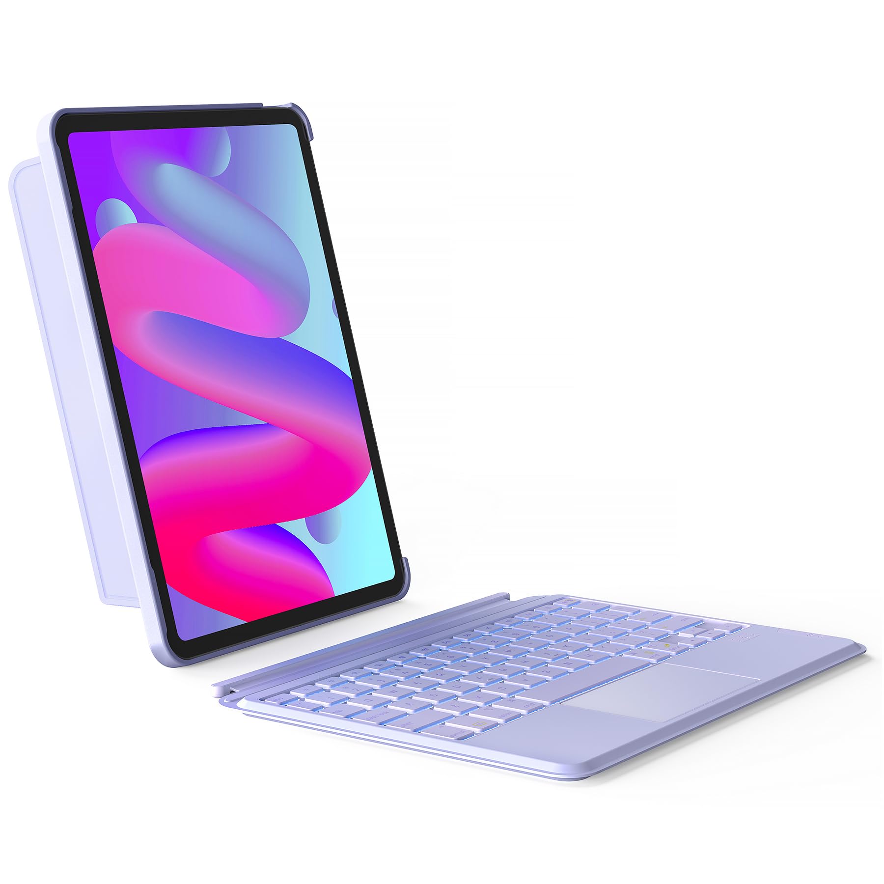 Funda Con Teclado Inateck Para Ipad Pro De 11 Pulgadas, Color Morado - Venta Internacional. $1,477