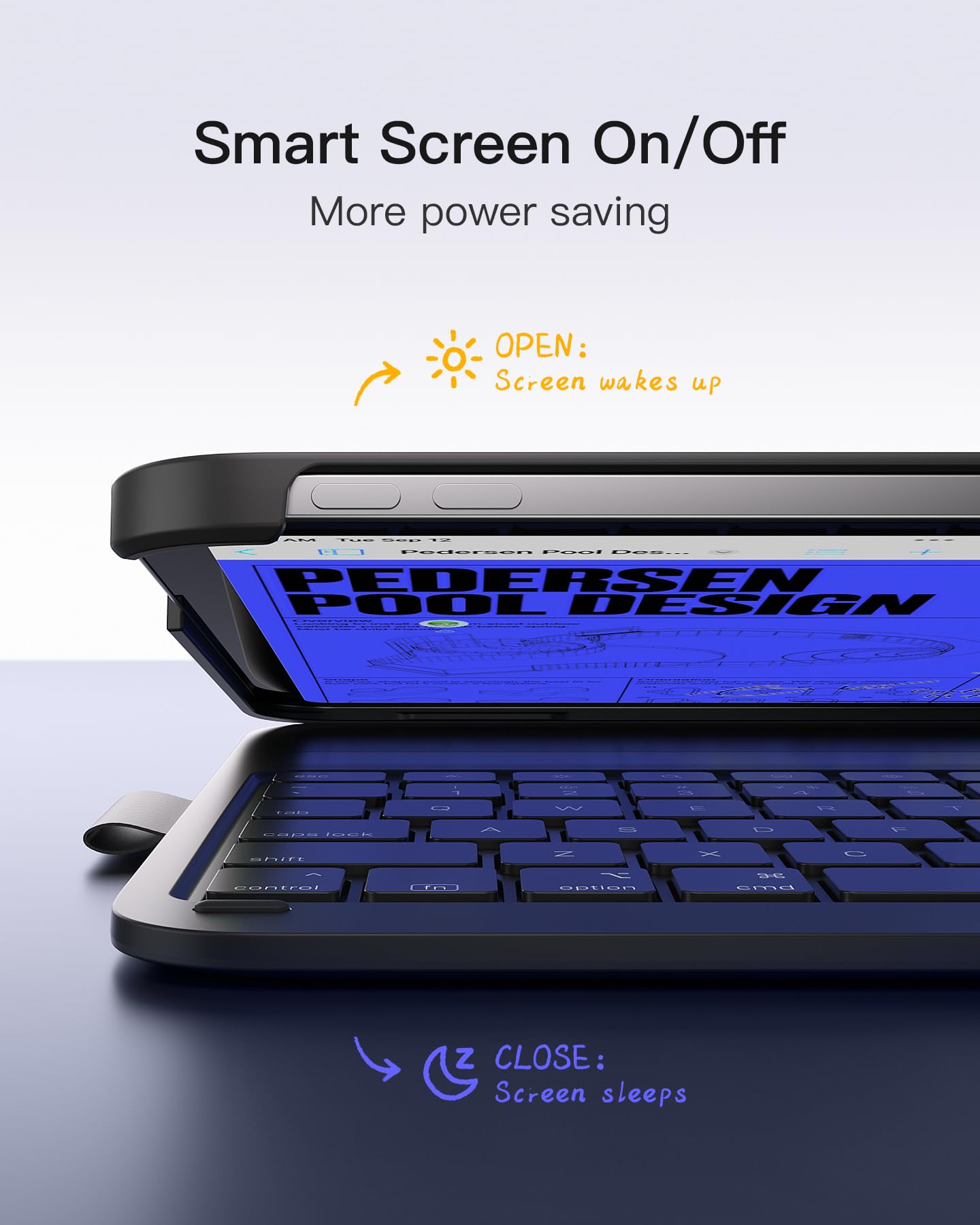 Foto 6 pulgar | Funda Para Ipad Con Teclado Inateck Para Ipad De Décima Y Undécima Generación - Venta Internacional.