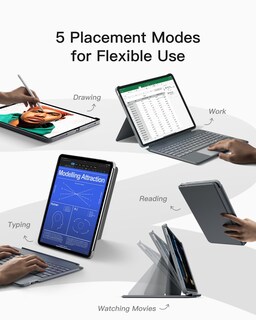 Foto 4 | Funda Con Teclado Inateck Ipad Air 13 (2024/2025) Para Ipad Pro 12.9 - Venta Internacional.