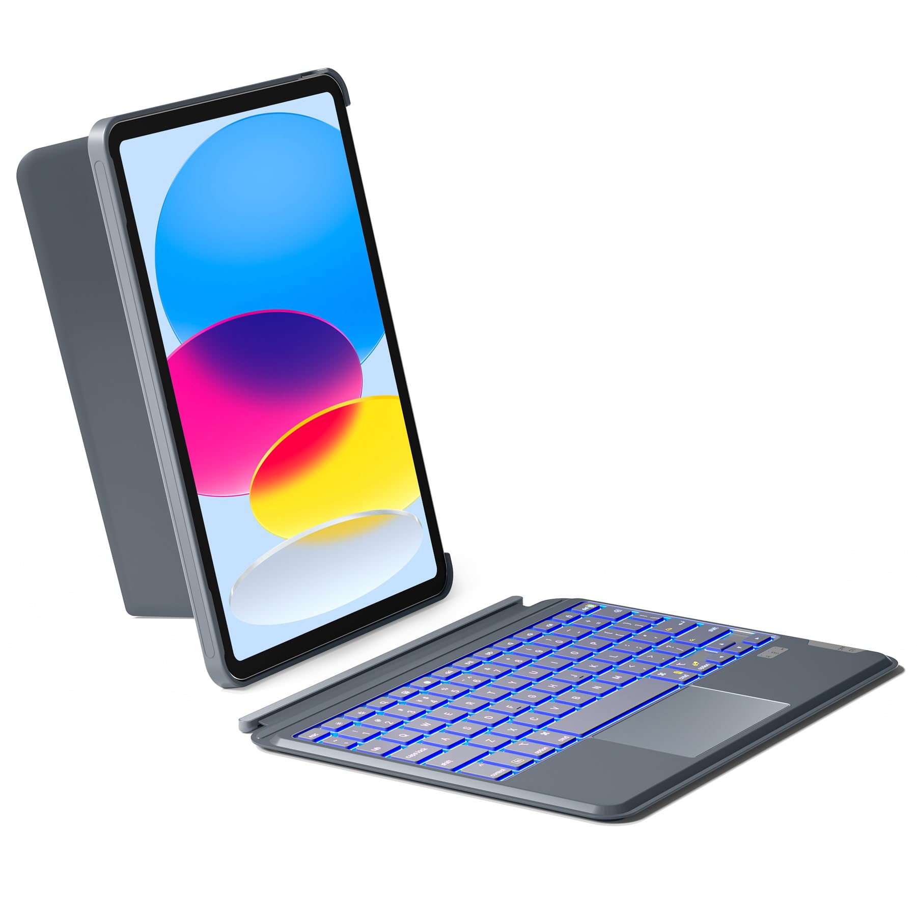 Foto 1 | Funda Para Ipad Con Teclado Inateck Para Ipad De 11.ª Y 10.ª Generación, Color Gris - Venta Internacional.