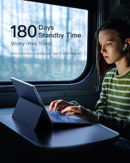 Foto 5 | Teclado Inateck Surface Pro 7 Con Panel Táctil Precision Bt 5.3 - Venta Internacional.