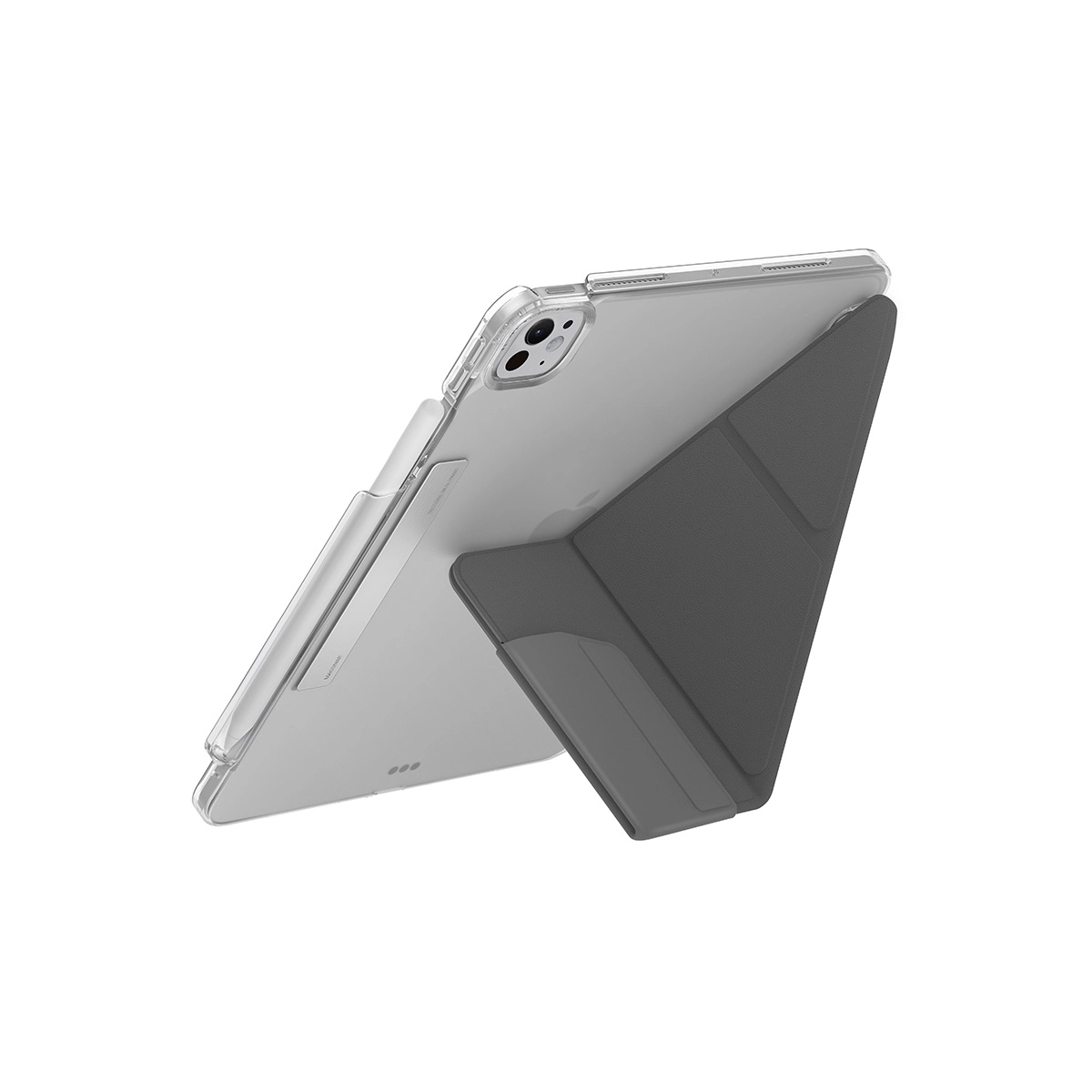 Foto 6 | Funda Para Ipad Pro 13'' ( 7ª Generación ) Gris Oscuro Camden Click De Uniq