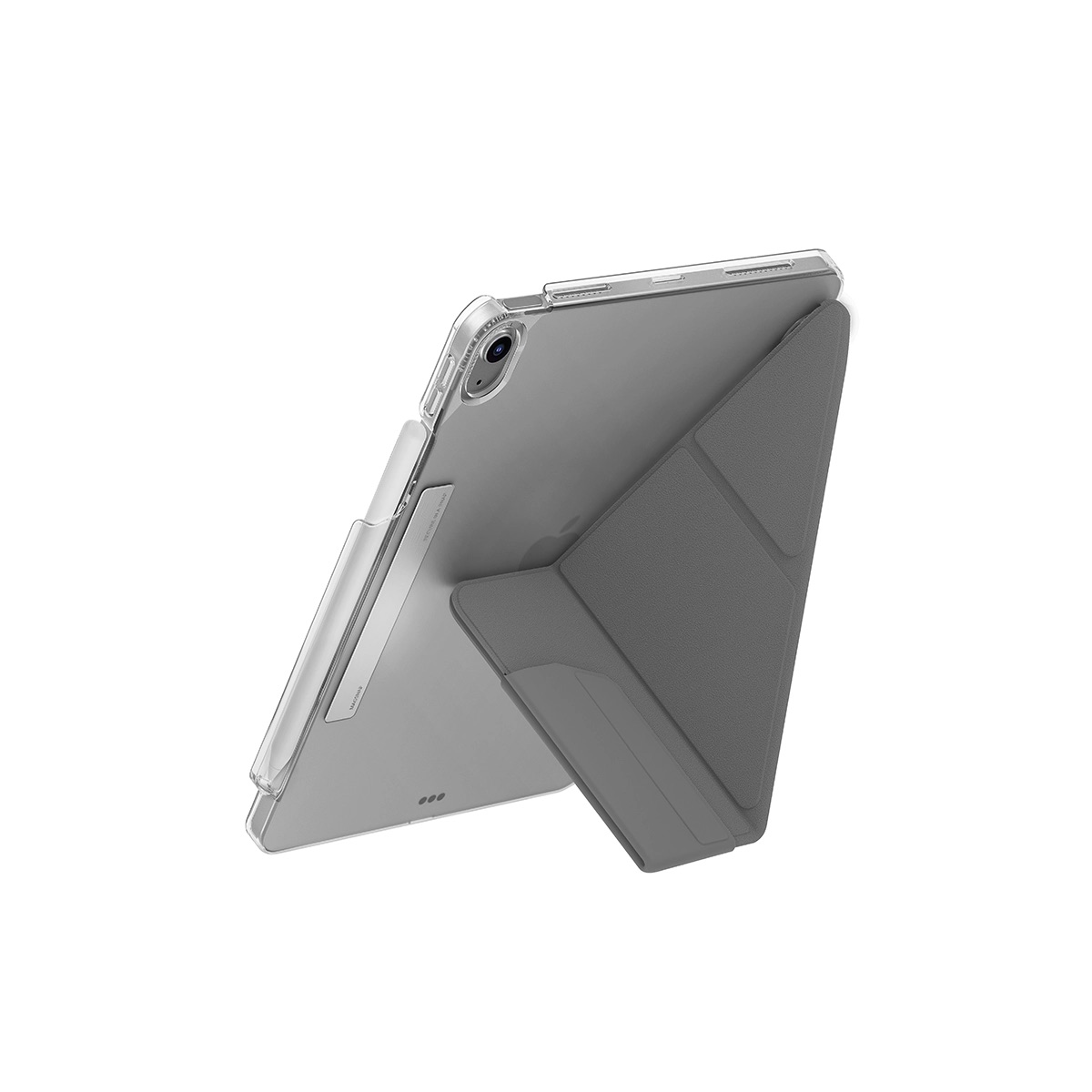 Foto 6 pulgar | Funda Para Ipad Air 11'' ( 6ª Generación ) | Ipad Air 10.9'' ( 5ª | 4ª Generación ) Gris Oscuro Camden Click De Uniq