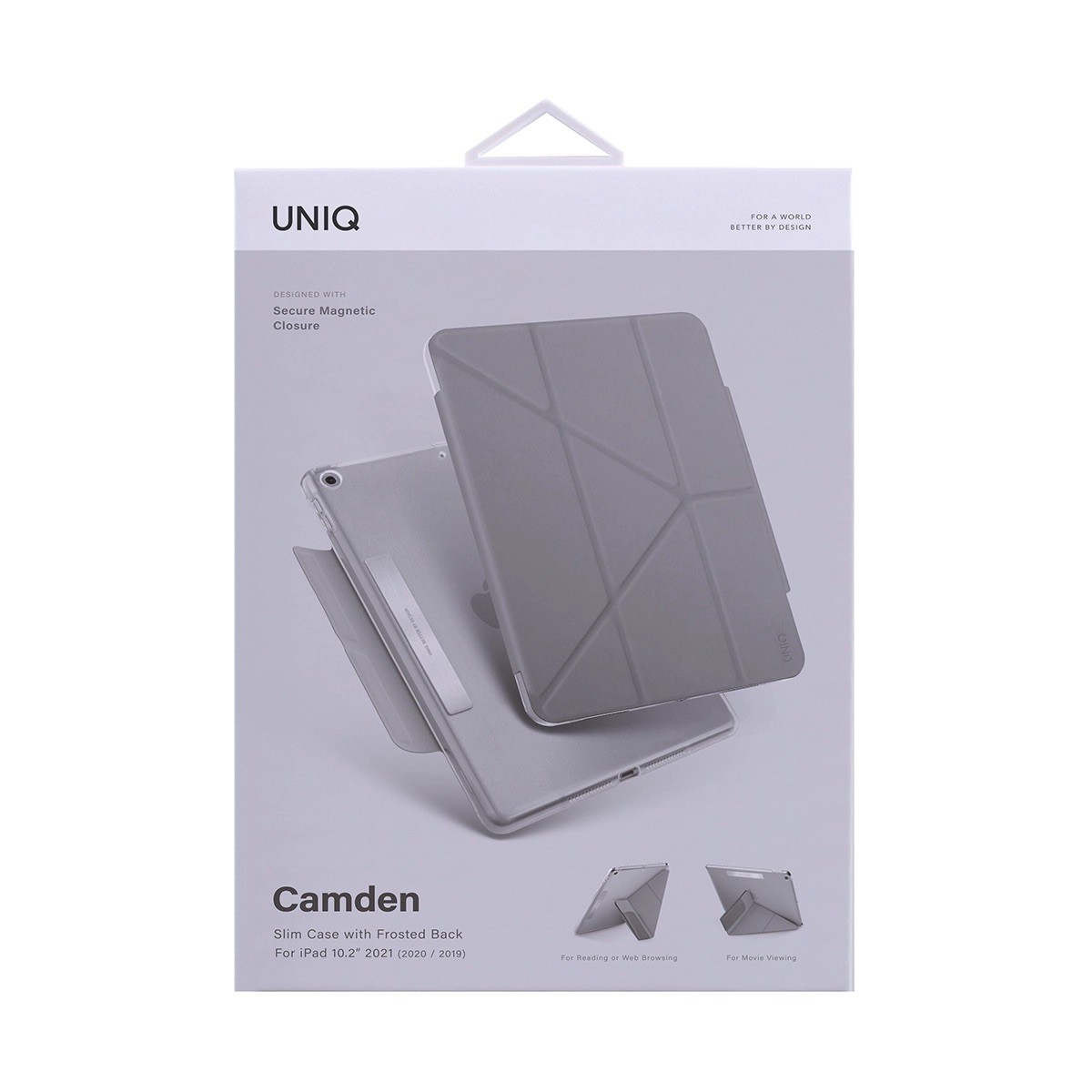 Foto 5 pulgar | Funda Para Ipad 10.2'' ( 9ª | 8ª | 7ª Generación ) Gris Camden De Uniq