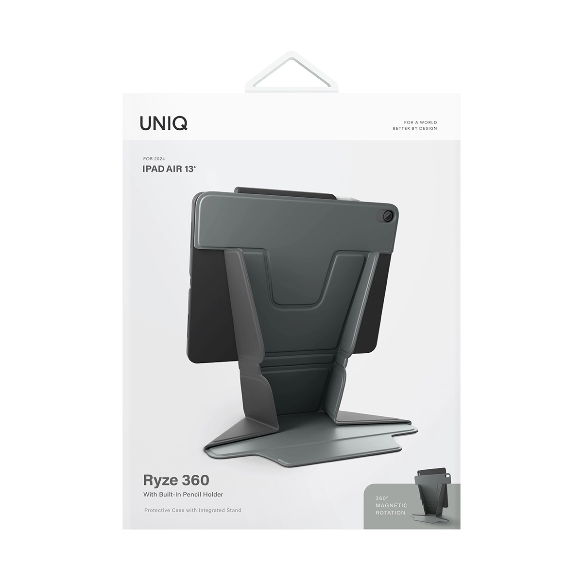 Foto 4 | Funda Para Ipad Air 13'' ( 1ª Generación ) Verde Liquen Ryze 360 De Uniq