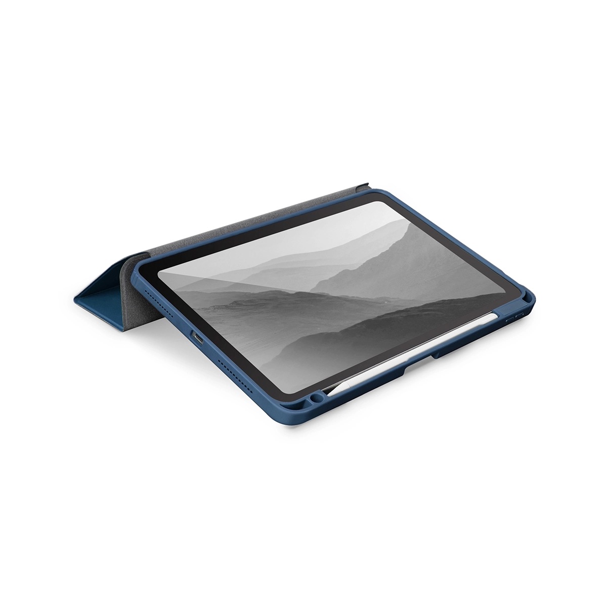 Foto 4 pulgar | Funda Para Ipad Air 11'' ( 6ª Generación ) | Ipad Air 10.9'' ( 5ª | 4ª Generación ) Azul Moven De Uniq