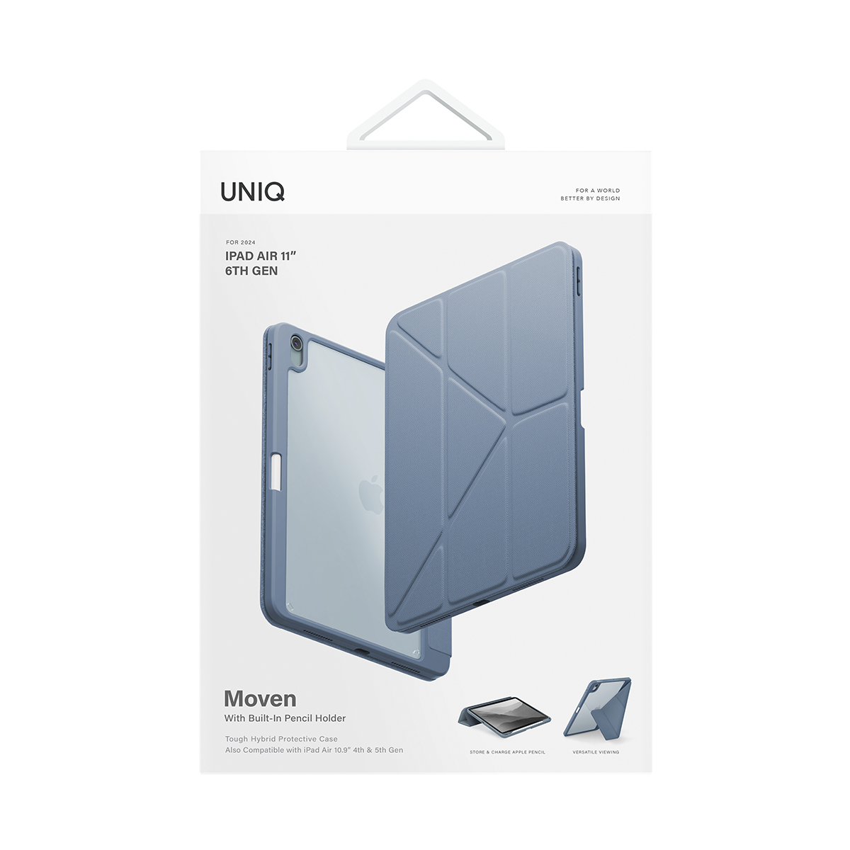 Foto 6 pulgar | Funda Para Ipad Air 11'' | 10.9'' ( 6ª | 5ª | 4ª Generación ) | Ipad Pro 11'' ( 4ª | 3ª Generación ) Azul P