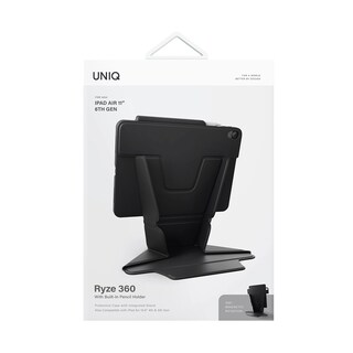 Foto 5 | Funda Para Ipad Air 11'' ( 6ª Generación ) | Ipad Air 10.9'' ( 5ª | 4ª Generación ) Negro Ryze 360 De Uniq