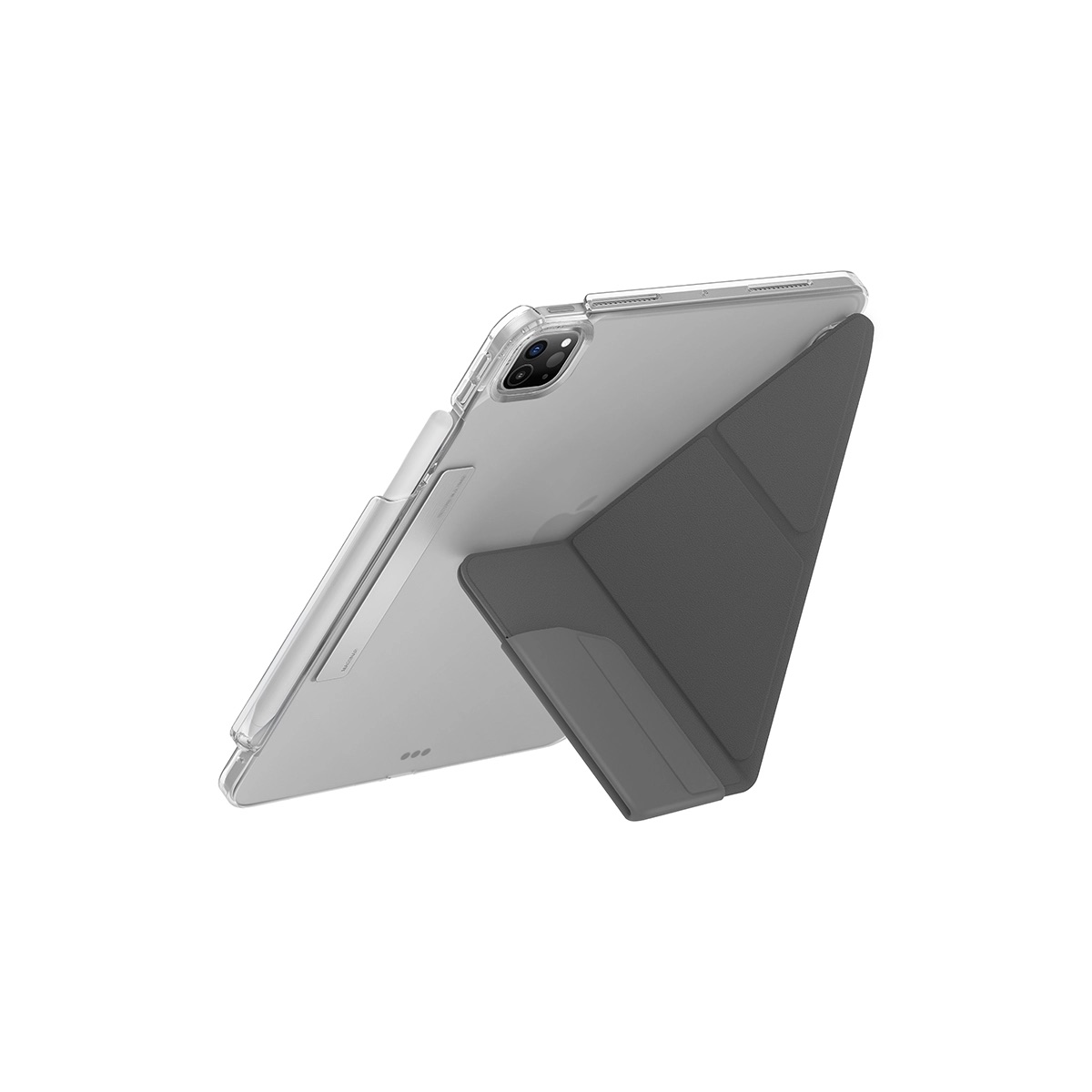 Foto 7 pulgar | Funda Para Ipad Pro 11'' ( 5ª Generación ) Gris Oscuro Camden Click De Uniq