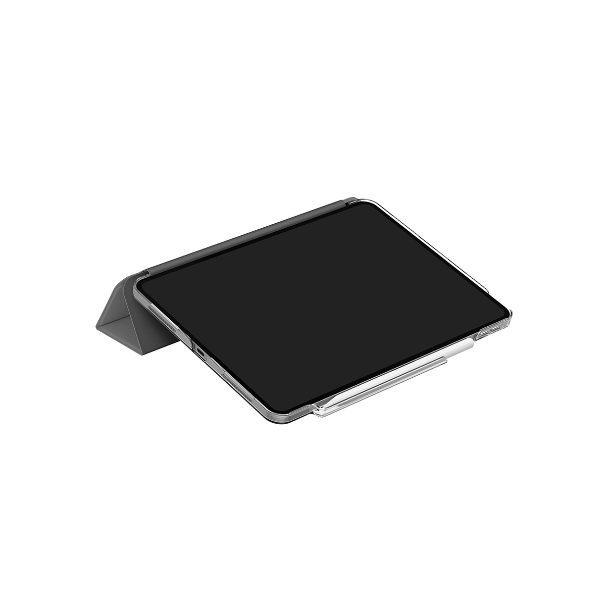 Foto 6 pulgar | Funda Para Ipad Air 13'' ( 1ª Generación ) Gris Oscuro Camden Click De Uniq
