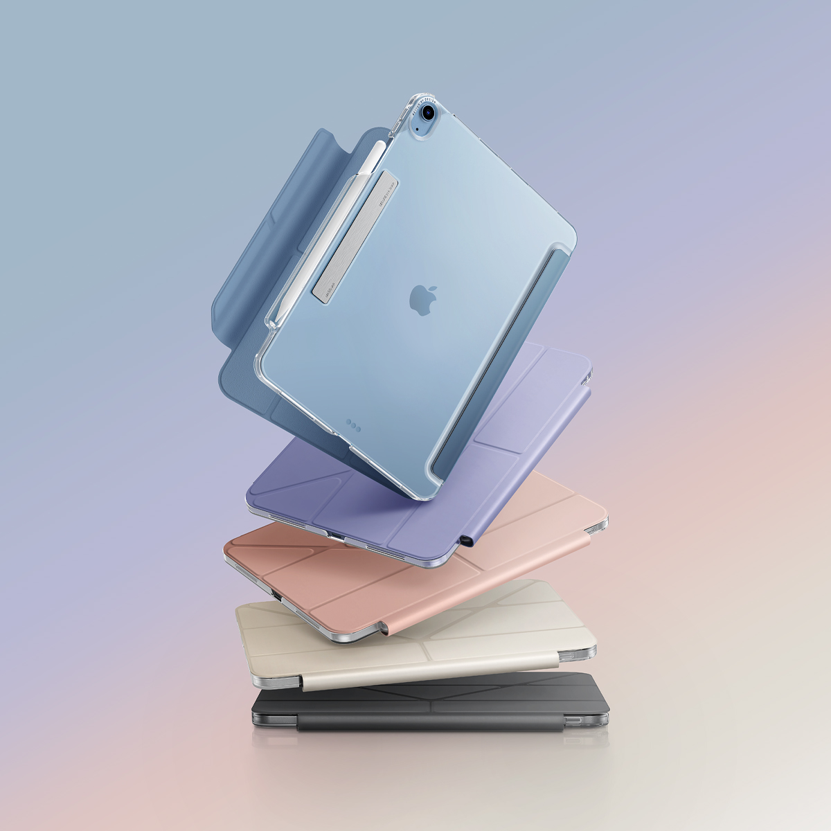 Foto 5 pulgar | Funda Para Ipad Air 13'' ( 1ª Generación ) Marfil Camden Click De Uniq