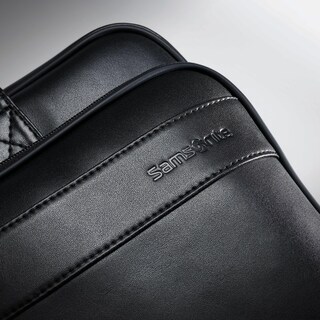Foto 5 | Maletín Samsonite Leather Slim Black de 16 Pulgadas - Venta Internacional