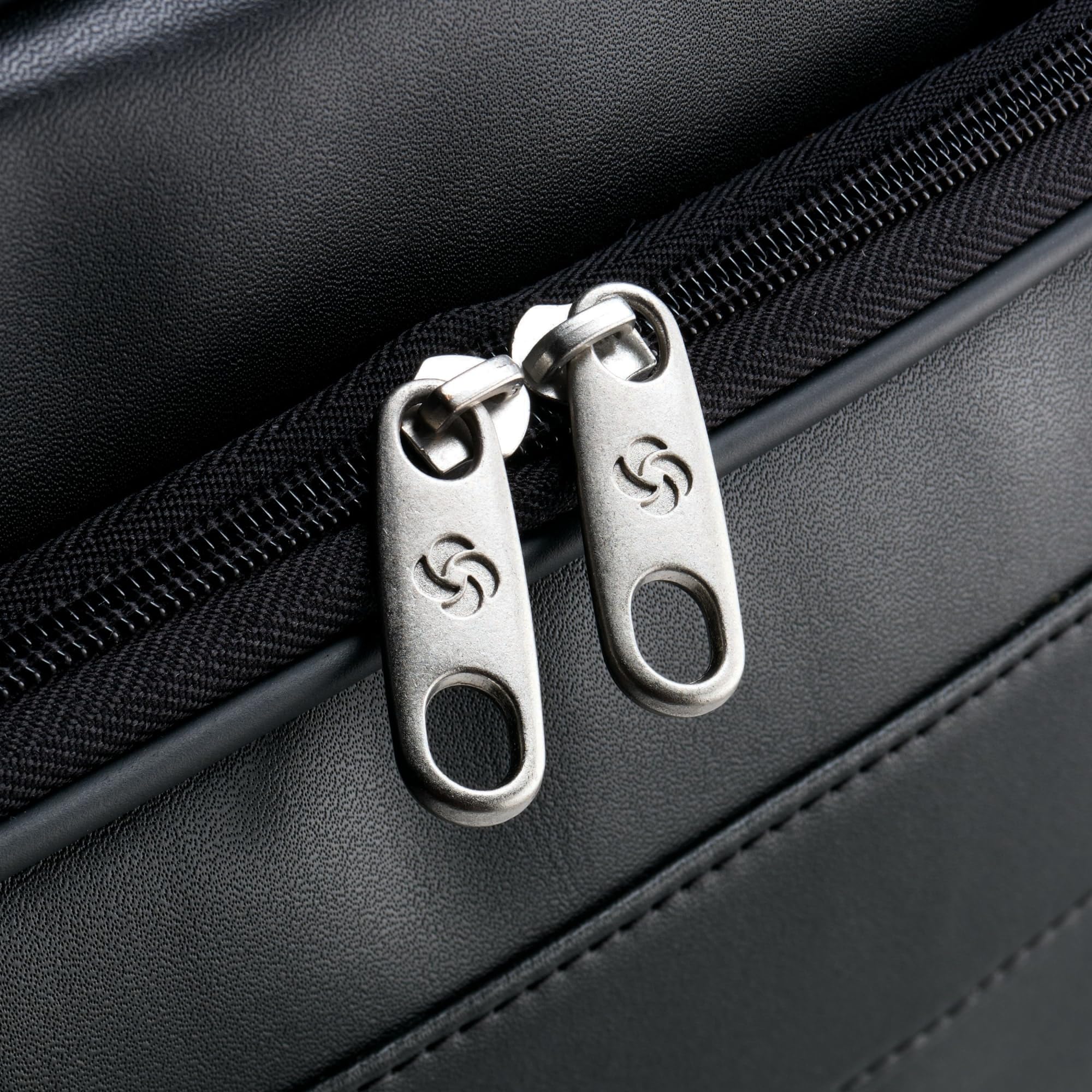 Foto 7 pulgar | Maletín Samsonite Leather Slim Black de 16 Pulgadas - Venta Internacional