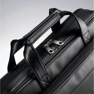 Foto 7 | Maletín Samsonite Leather Slim Black de 16 Pulgadas - Venta Internacional
