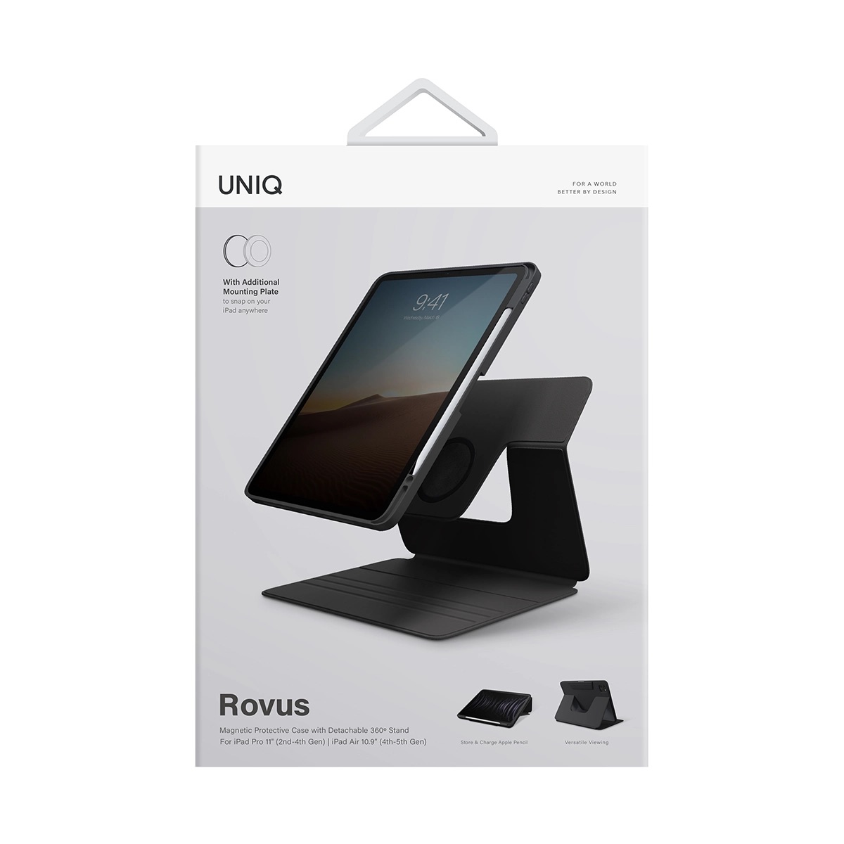 Foto 7 | Funda para iPad Air 11'' 10.9'' y iPad Pro 11''  Uniq Negro