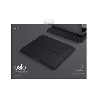 Foto 3 | Funda Oslo para MacBook hasta 14'' en Piel Sintética con Soporte Ergonómico