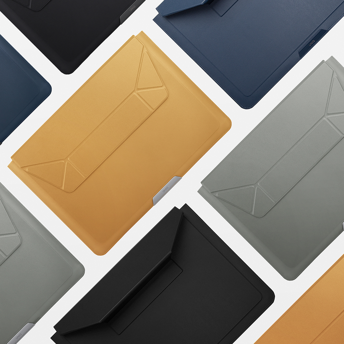 Foto 5 pulgar | Funda Oslo para MacBook hasta 14'' en Piel Sintética con Soporte Ergonómico