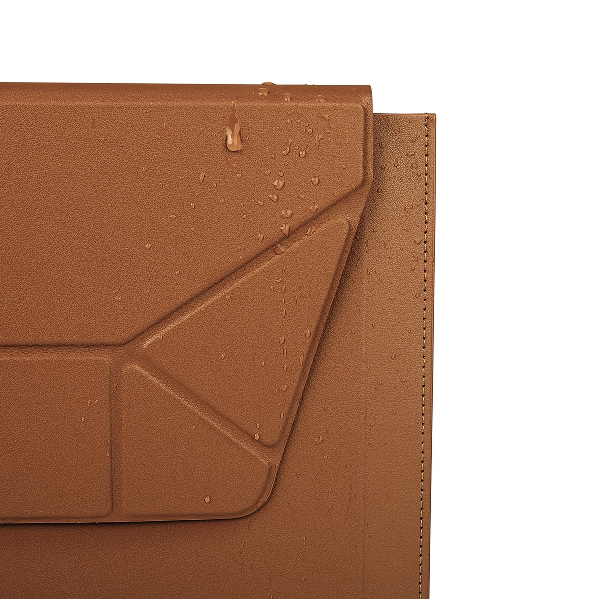 Foto 6 pulgar | Funda para Macbook 14'' Piel Sintética con Soporte de Posición