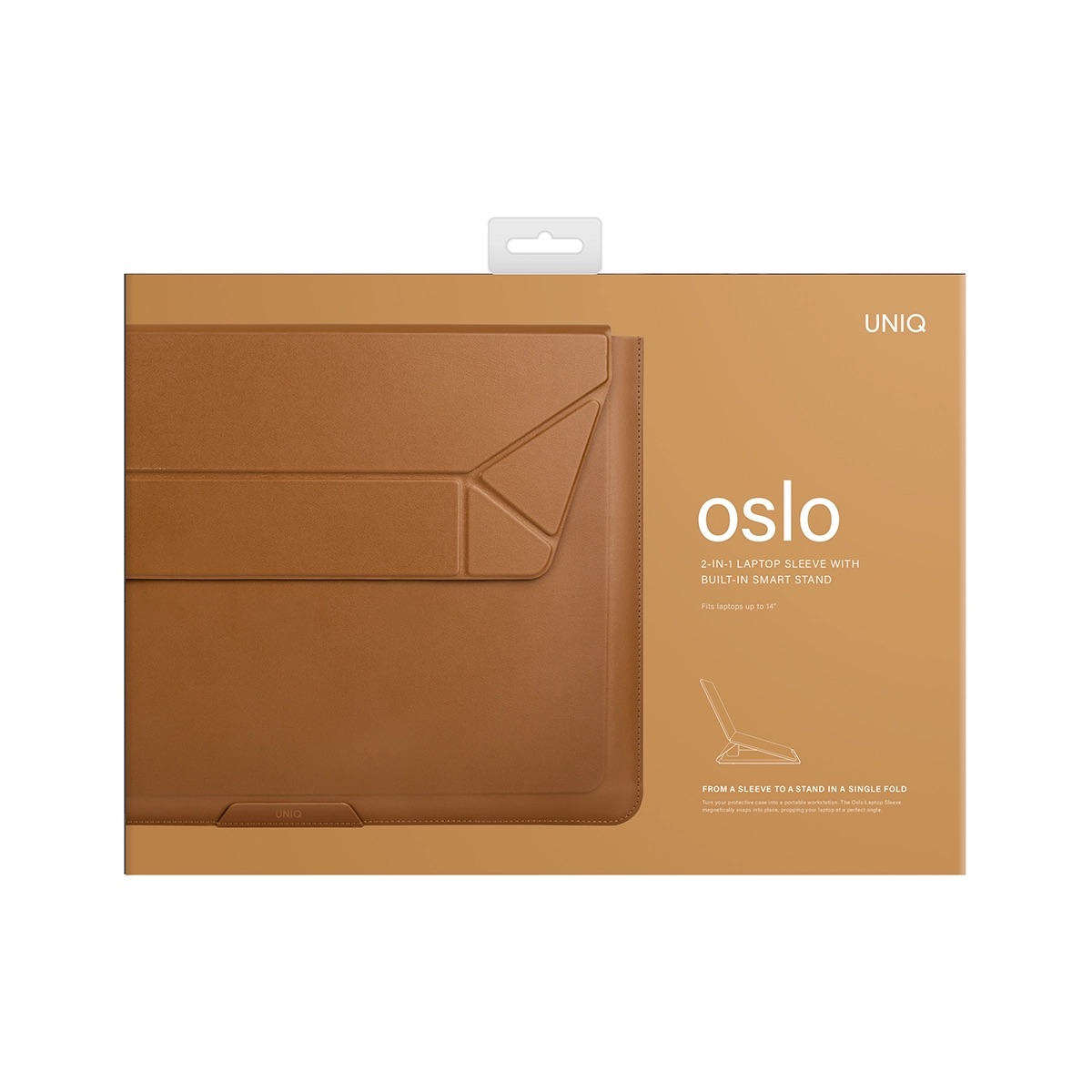 Foto 6 | Funda para Macbook 14'' Piel Sintética con Soporte de Posición