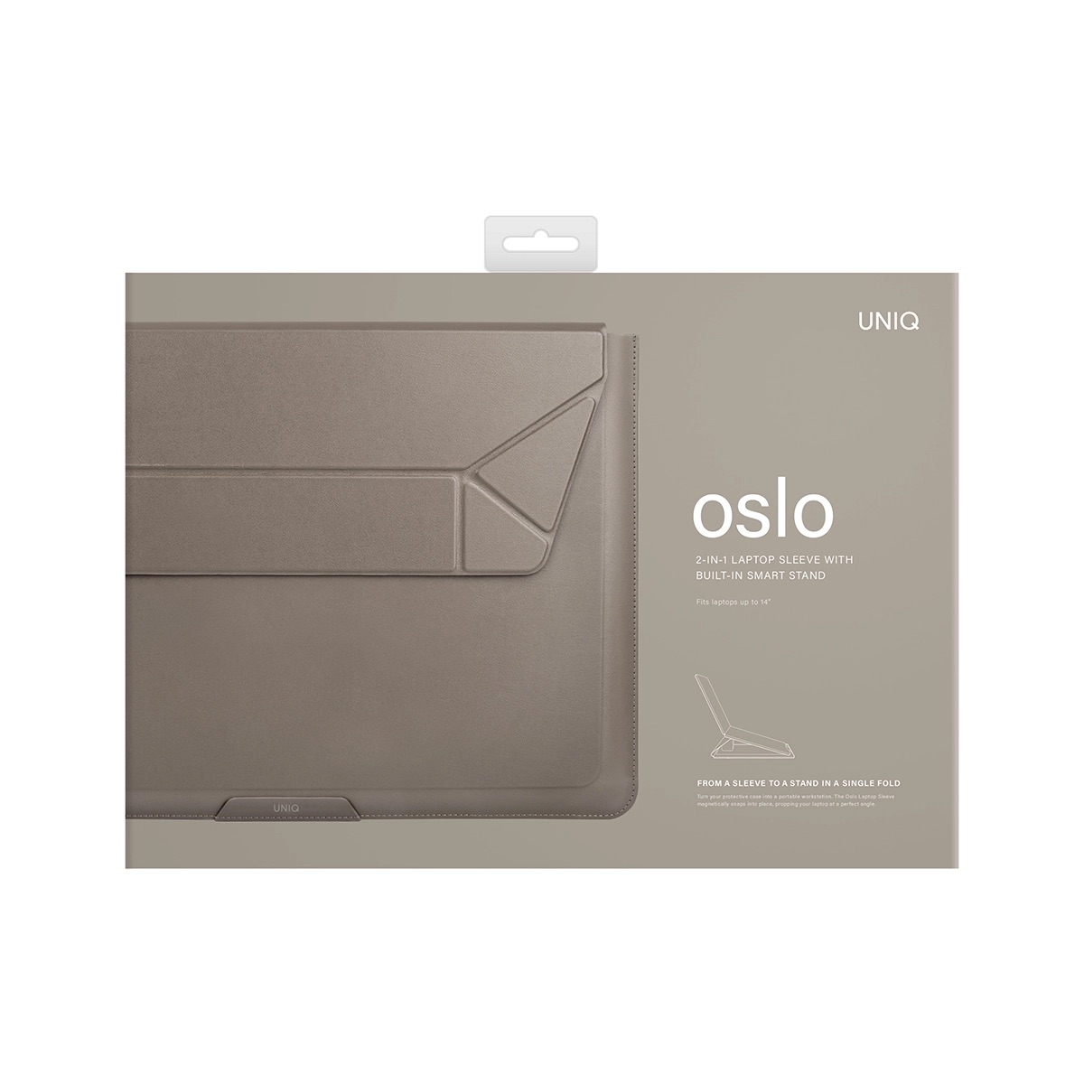 Foto 7 pulgar | Funda para Macbook 14'' Piel Sintética con Soporte de Posición