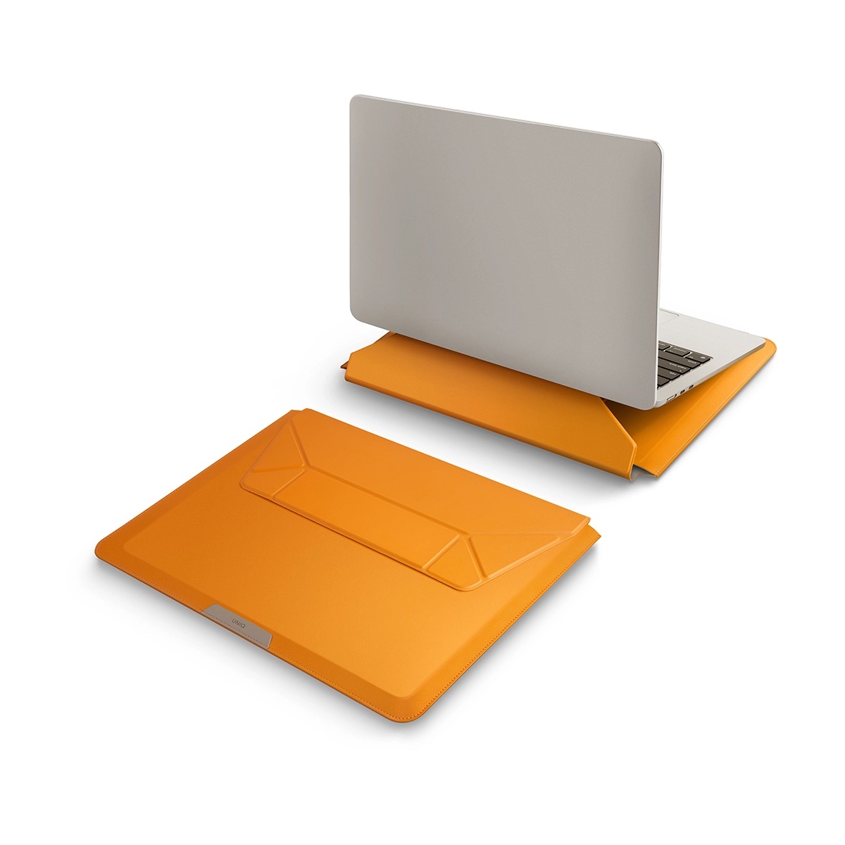 Foto 3 pulgar | Funda Oslo para MacBook hasta 14'' en Piel Sintética con Soporte Ergonómico