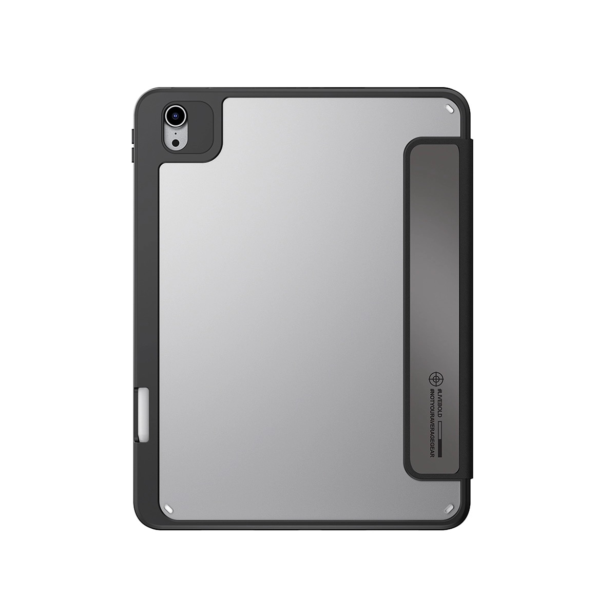 Foto 5 pulgar | Funda Skinarma Kira Kobai Titanio Negro para iPad Air 11'' | 10.9'' (6a | 5a | 4a Gen) | iPad Pro 11'' (4a | 3a Gen)