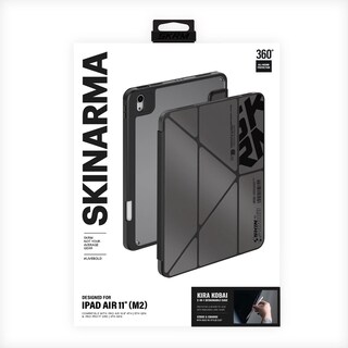 Foto 5 | Funda Skinarma Kira Kobai Titanio Negro para iPad Air 11'' | 10.9'' (6a | 5a | 4a Gen) | iPad Pro 11'' (4a | 3a Gen)