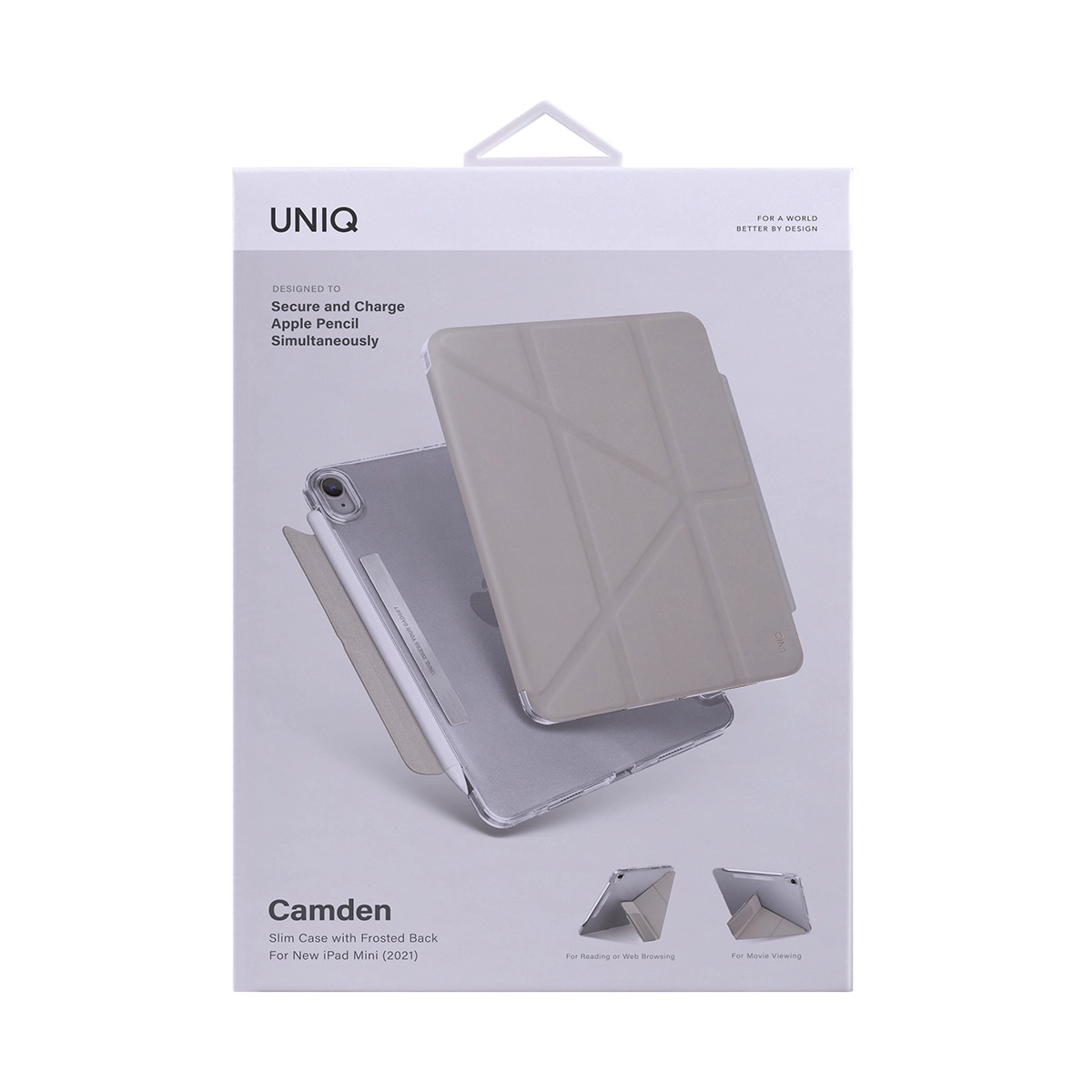 Foto 6 pulgar | Funda Para Ipad Mini 8.3'' ( 6ª Generación ) Gris Camden De Uniq