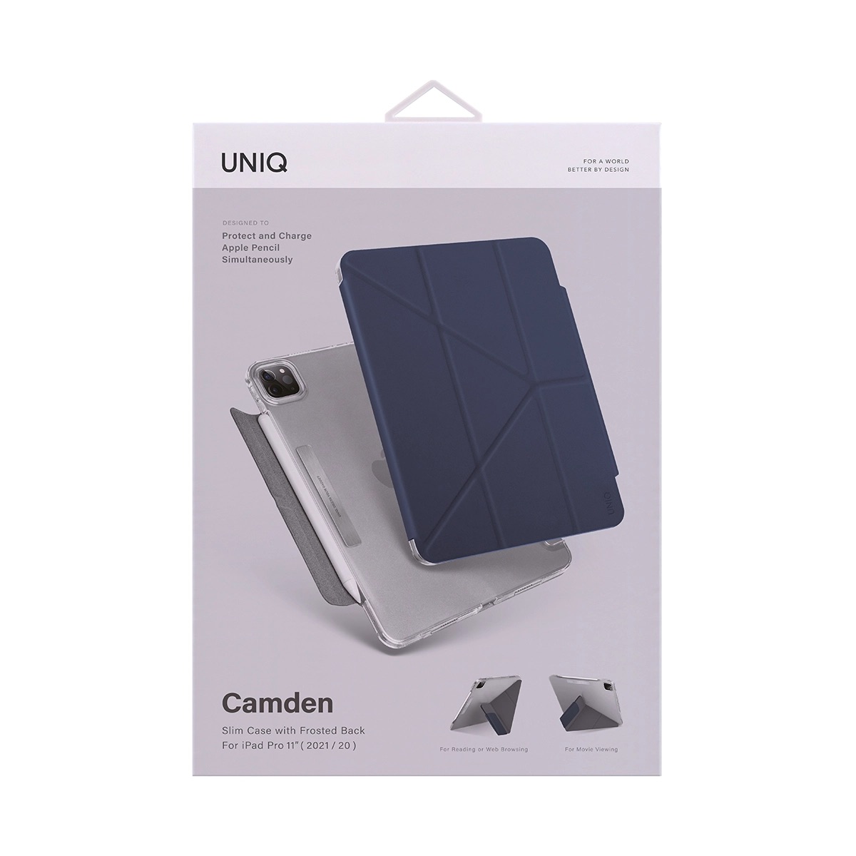 Foto 6 pulgar | Funda Para Ipad Pro 11'' ( 4ª | 3ª Generación ) Azul Camden De Uniq