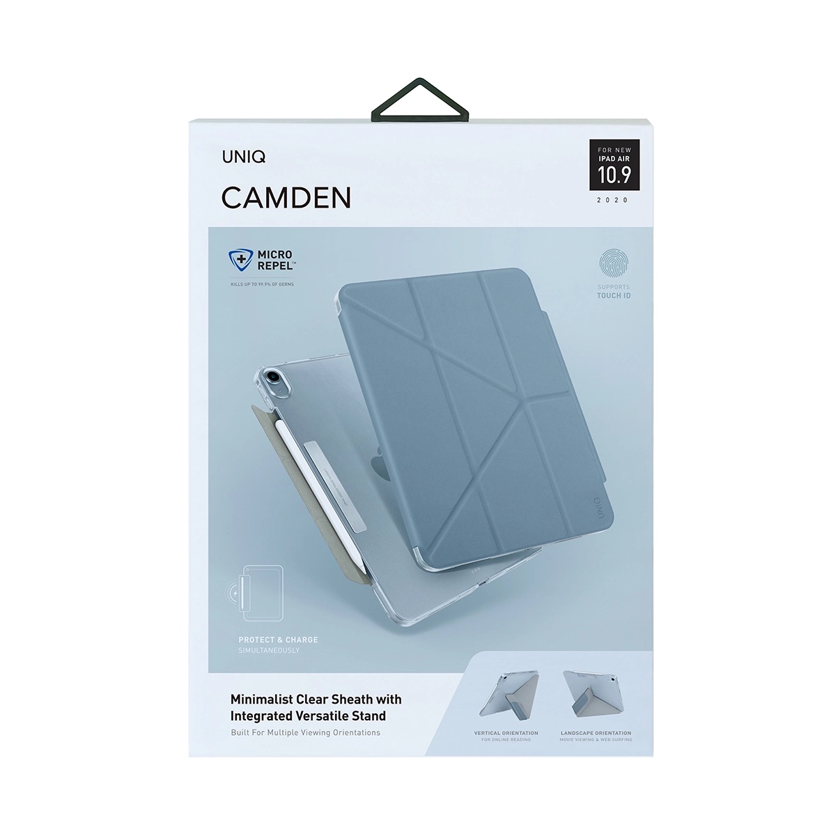 Foto 6 | Funda Para Ipad Air 10.9'' ( 5ª | 4ª Generación ) Azul Nórdico Camden De Uniq