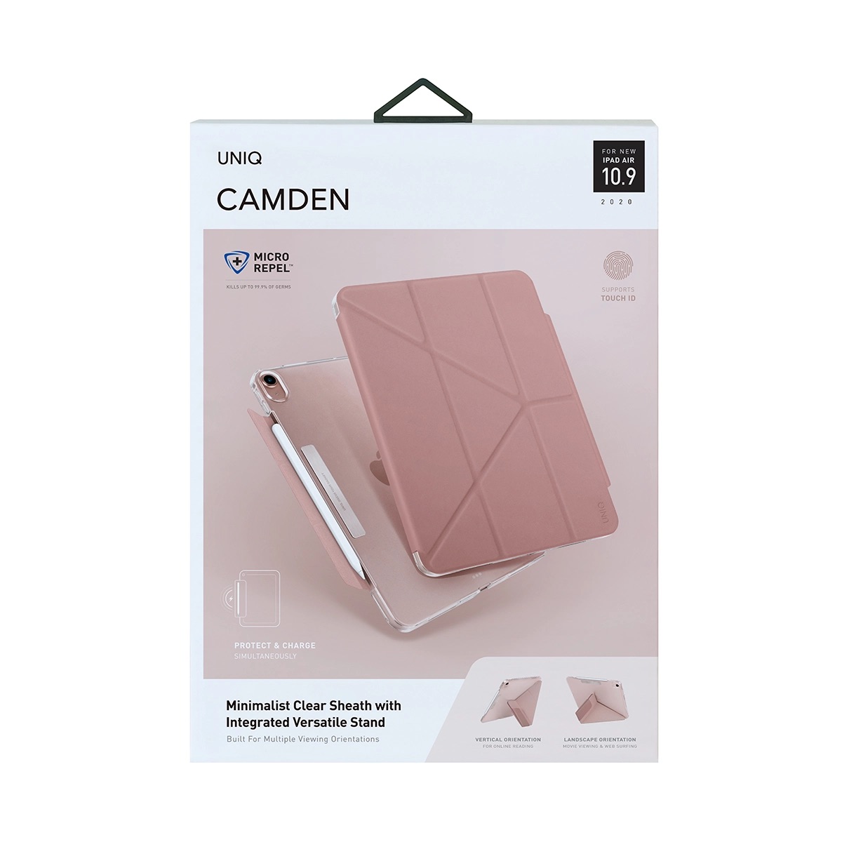 Foto 7 pulgar | Funda Para Ipad Air 10.9'' ( 5ª | 4ª Generación ) Rosa Camden De Uniq