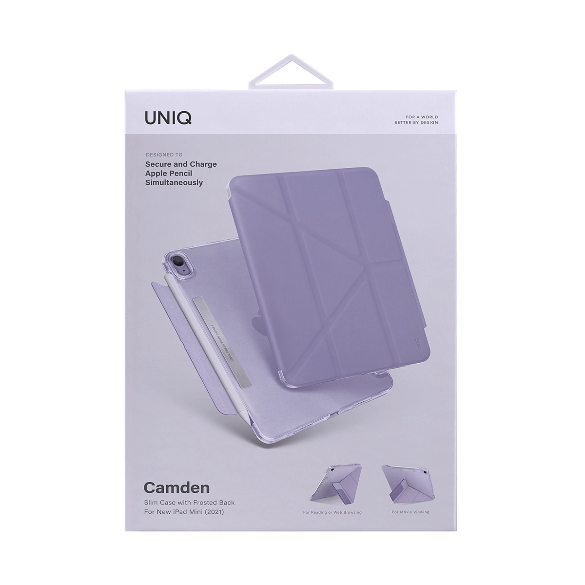Foto 6 pulgar | Funda Para Ipad Mini 8.3'' ( 6ª Generación ) Morado Camden De Uniq
