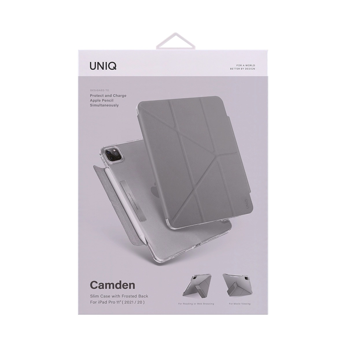 Foto 6 pulgar | Funda Para Ipad Pro 11'' ( 4ª | 3ª Generación ) Gris Camden De Uniq
