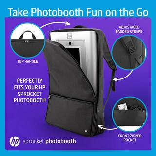 Foto 4 | Mochila Hp Travel Para Sprocket Photobooth Con Funda Acolchada - Venta Internacional.