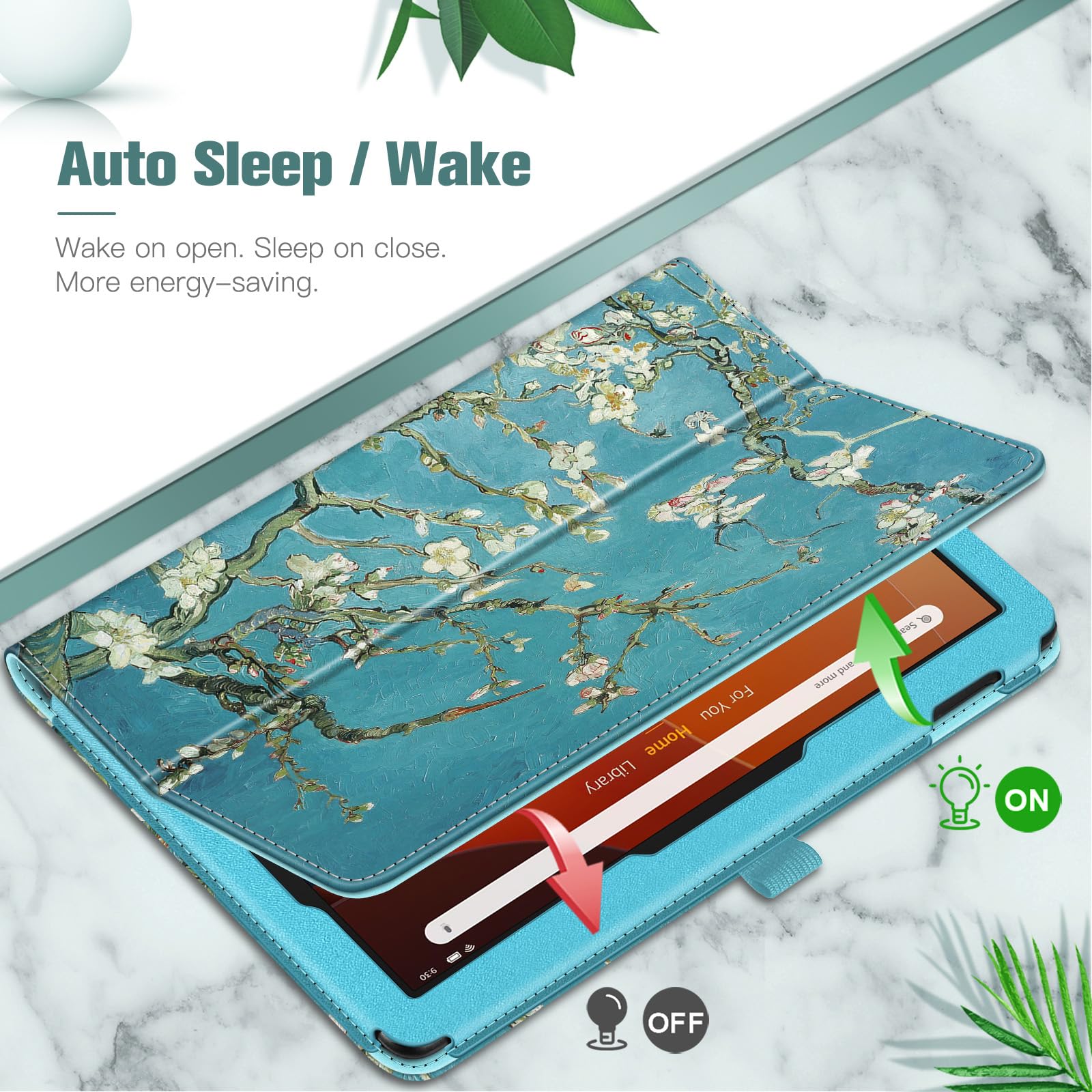 Foto 4 pulgar | Funda Tipo Folio Fintie Para Tablet Amazon Fire Hd 10/10 Plus - Venta Internacional.