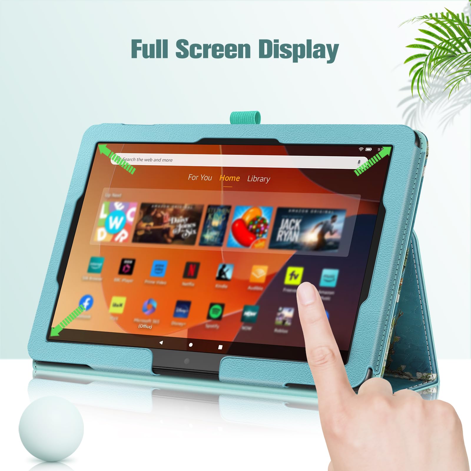 Foto 8 pulgar | Funda Tipo Folio Fintie Para Tablet Amazon Fire Hd 10/10 Plus - Venta Internacional.