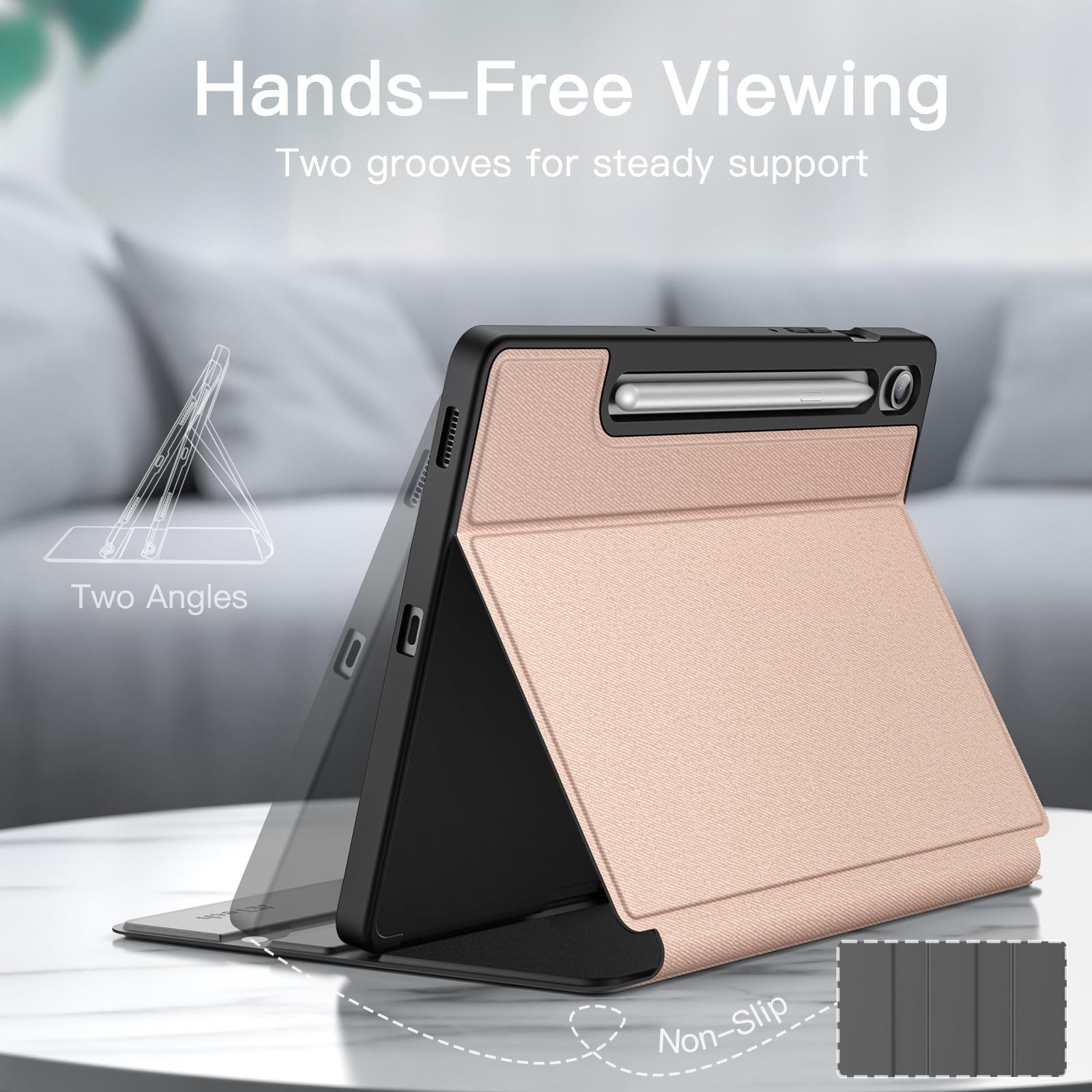 Foto 4 pulgar | Funda Jetech Para Samsung Galaxy Tab S10 Fe/s9 Fe 10.9 Pulgadas - Venta Internacional.
