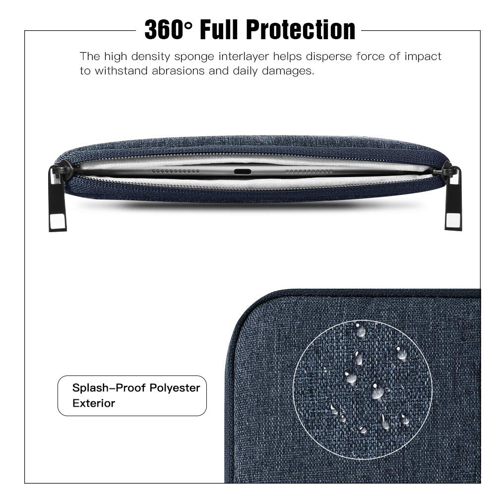 Foto 4 | Funda Para Tablet Timovo 9-11 Para Ipad 11 Pulgadas A16 2025 Azul - Venta Internacional.
