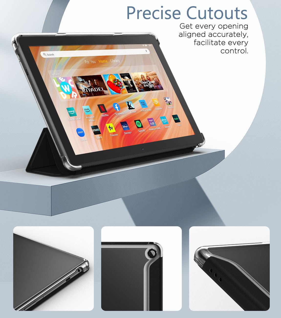 Foto 7 pulgar | Funda Moko Para La Nueva Tableta Amazon Kindle Fire Hd 10 2023 - Venta Internacional.