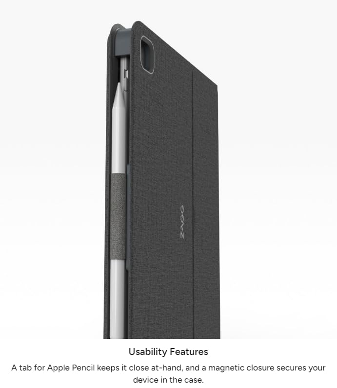 Foto 7 | Teclado Y Funda Para Tableta Zagg Messenger Folio 2 Para Ipad 10.2 - Venta Internacional.
