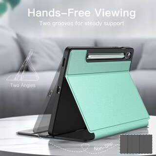Foto 3 | Funda Jetech Para Samsung Galaxy Tab S10 Fe/s9 Fe 10.9 Pulgadas, Color Verde - Venta Internacional.