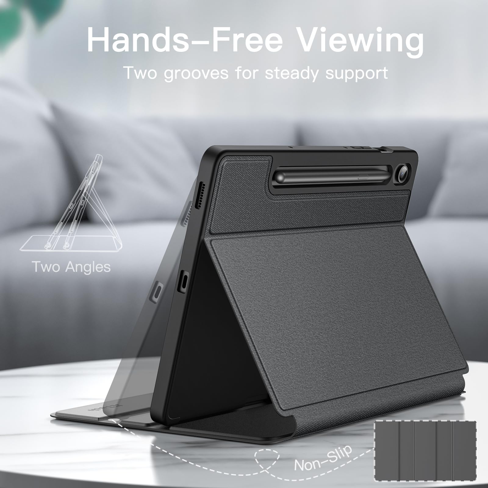 Foto 3 | Funda Jetech Para Samsung Galaxy Tab S10 Fe/s9 Fe 10.9 Pulgadas - Venta Internacional.