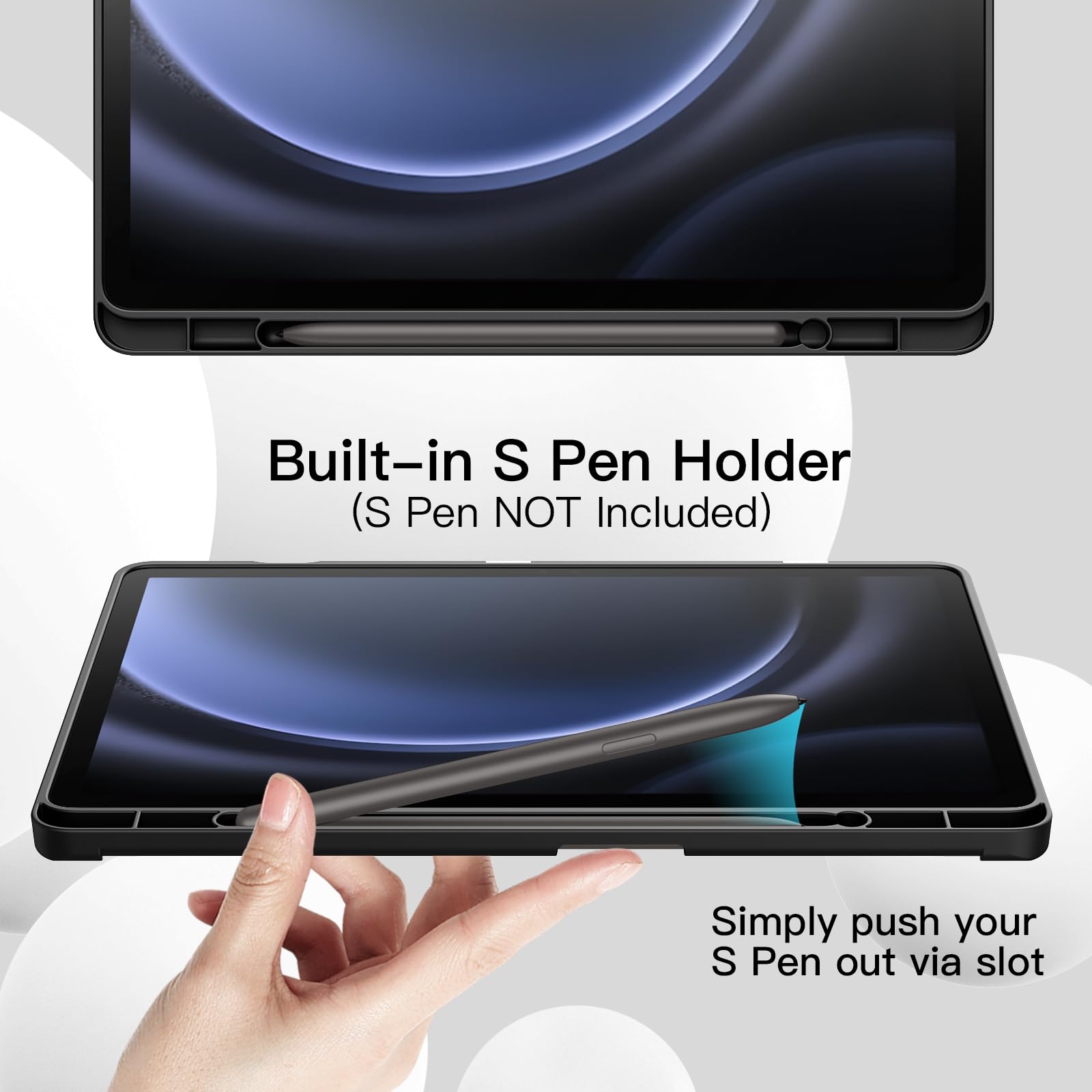Foto 4 pulgar | Funda Jetech Para Samsung Galaxy Tab S10 Fe/s9 Fe 10.9 Pulgadas - Venta Internacional.