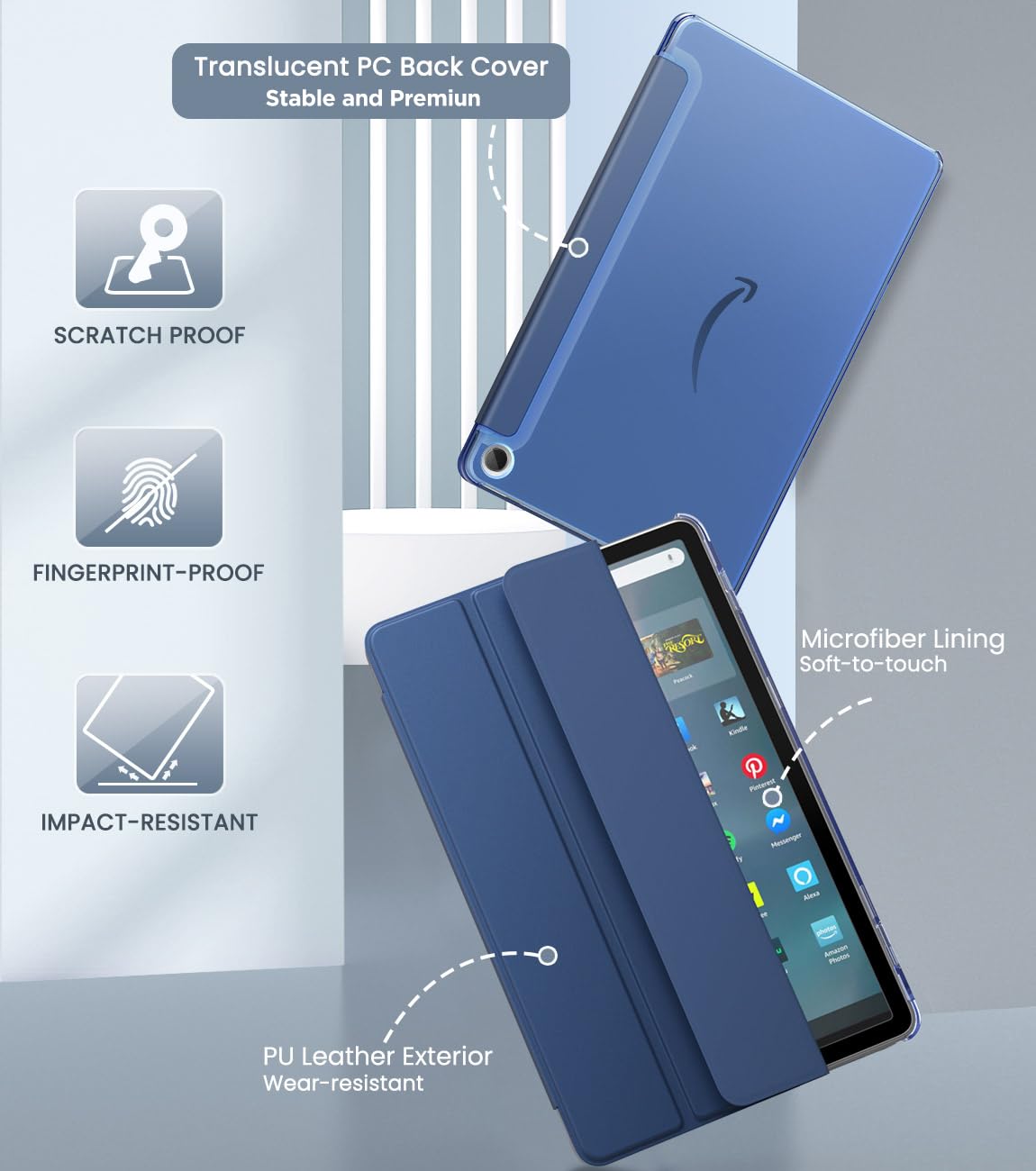 Foto 3 | Funda Moko Para Tablet Amazon Kindle Fire Max 11 De 13ª Generación - Venta Internacional.