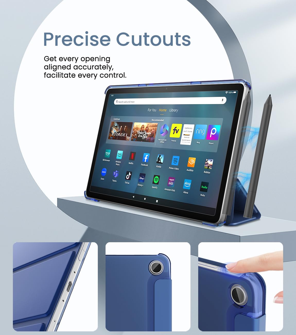 Foto 5 | Funda Moko Para Tablet Amazon Kindle Fire Max 11 De 13ª Generación - Venta Internacional.